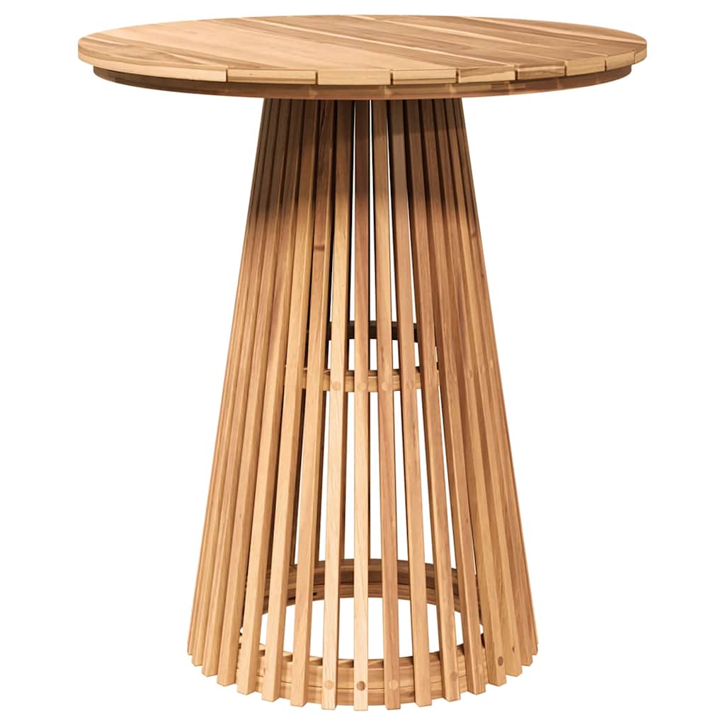 Τραπεζάκι Πλευράς Καφέ 70 x 70 x 75 cm Στερεό Ξύλο Τίκ