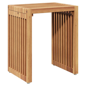 Πλευρικό Τραπέζι Κήπου 3 τμχ. Καφέ 33 x 44,5 x 51 εκ