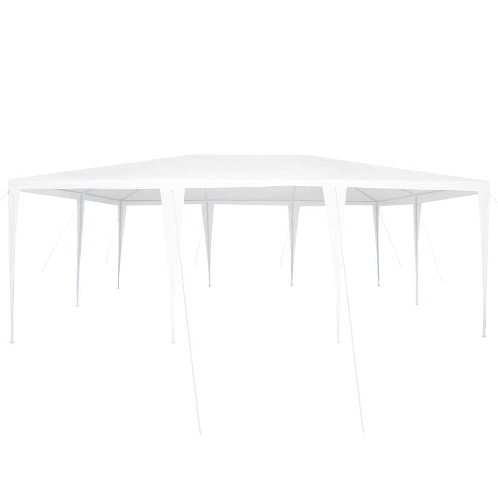 Σκηνή Πάρτυ Λευκό 600 x 400 x 266 εκ Πολυαιθυλένιο και Ατσάλι - Pakobazaar