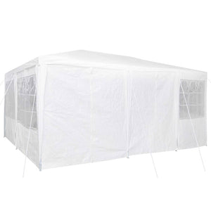 Σκηνή Πάρτυ Λευκό 600 x 400 x 266 εκ Πολυαιθυλένιο - Pakobazaar