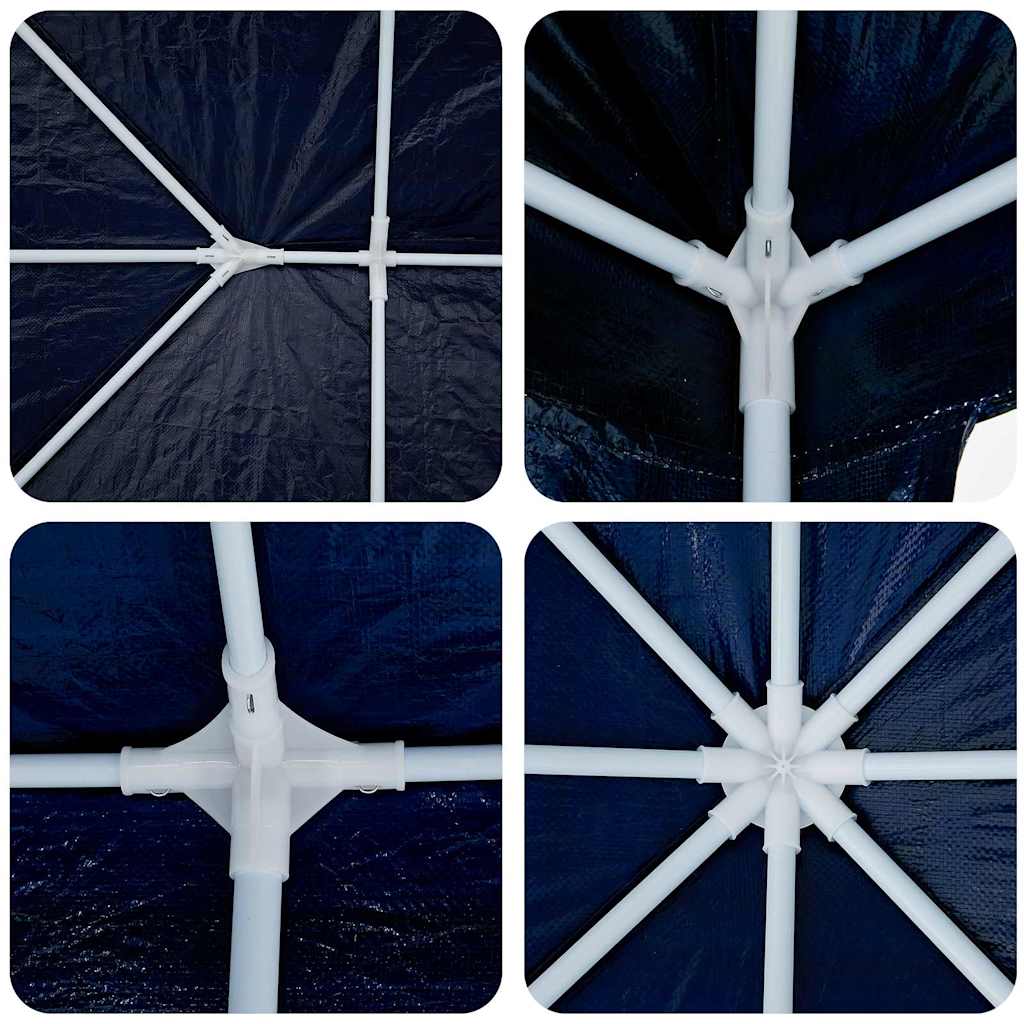 Σκηνή Πάρτυ Μπλε 600 x 400 x 266 εκ Πολυαιθυλένιο - Pakobazaar