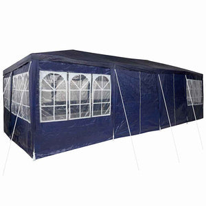 Σκηνή Πάρτυ Μπλε 800 x 400 x 266 εκ Πολυαιθυλένιο - Pakobazaar