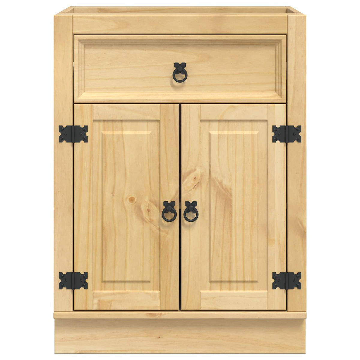 Ντουλαπιού (Cabinet) SKI Μέλι Καφέ 60 x 46 x 81,5 εκ - Pakobazaar