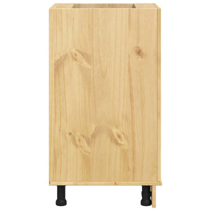 Ντουλαπιού SKI Μέλι Καφέ 40 x 46 x 81 εκ. Στερεά ξυλεία πεύκου - Pakobazaar