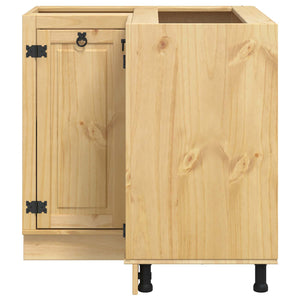 Ντουλαπιού (Cabinet) SKI Μέλι Καφέ 80 x 80 x 81 cm
