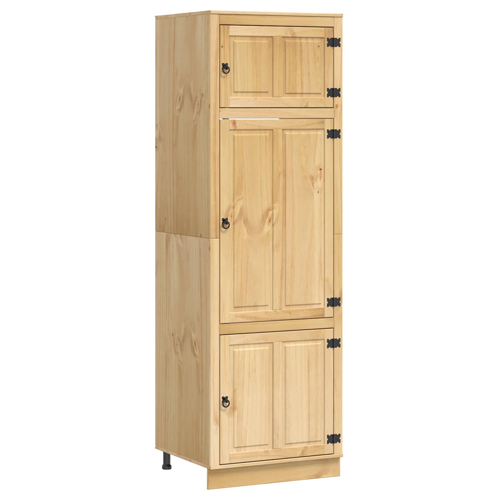 Ντουλαπιού SKI Μέλι Καφέ 60 x 32 x 40 εκ. Στερεά ξυλεία πεύκου - Pakobazaar