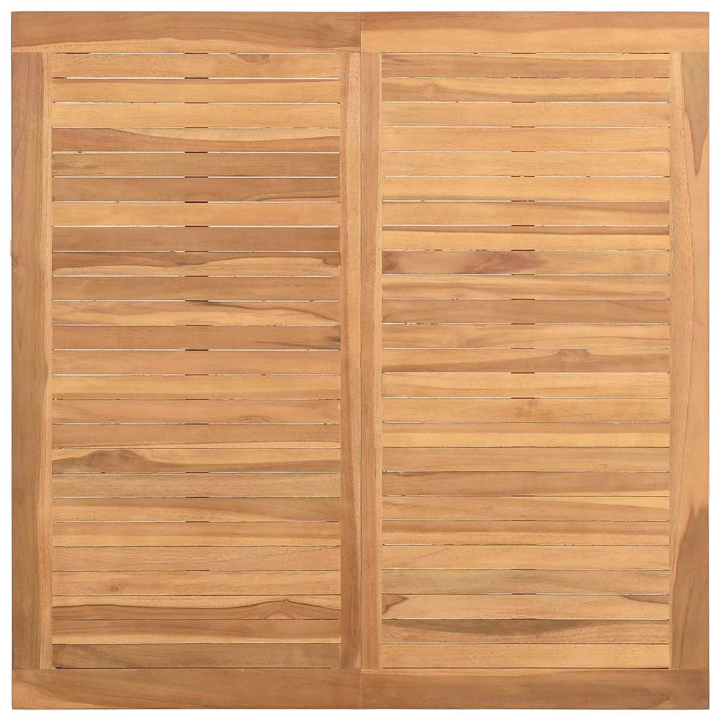 Τραπεζάκι σαλονιού Καφέ 85 x 85 x 45 cm Στερεό Ξύλο Τίκ - Pakobazaar