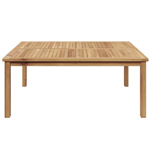Τραπεζάκι σαλονιού Καφέ 110 x 110 x 45 cm Στερεό Ξύλο Τίκ