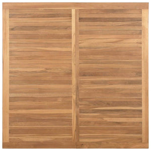 Τραπεζάκι σαλονιού Καφέ 110 x 110 x 45 cm Στερεό Ξύλο Τίκ