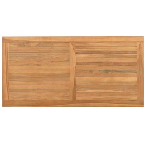 Τραπεζάκι σαλονιού Καφέ 110 x 55 x 45 cm Στερεό Ξύλο Τίκ