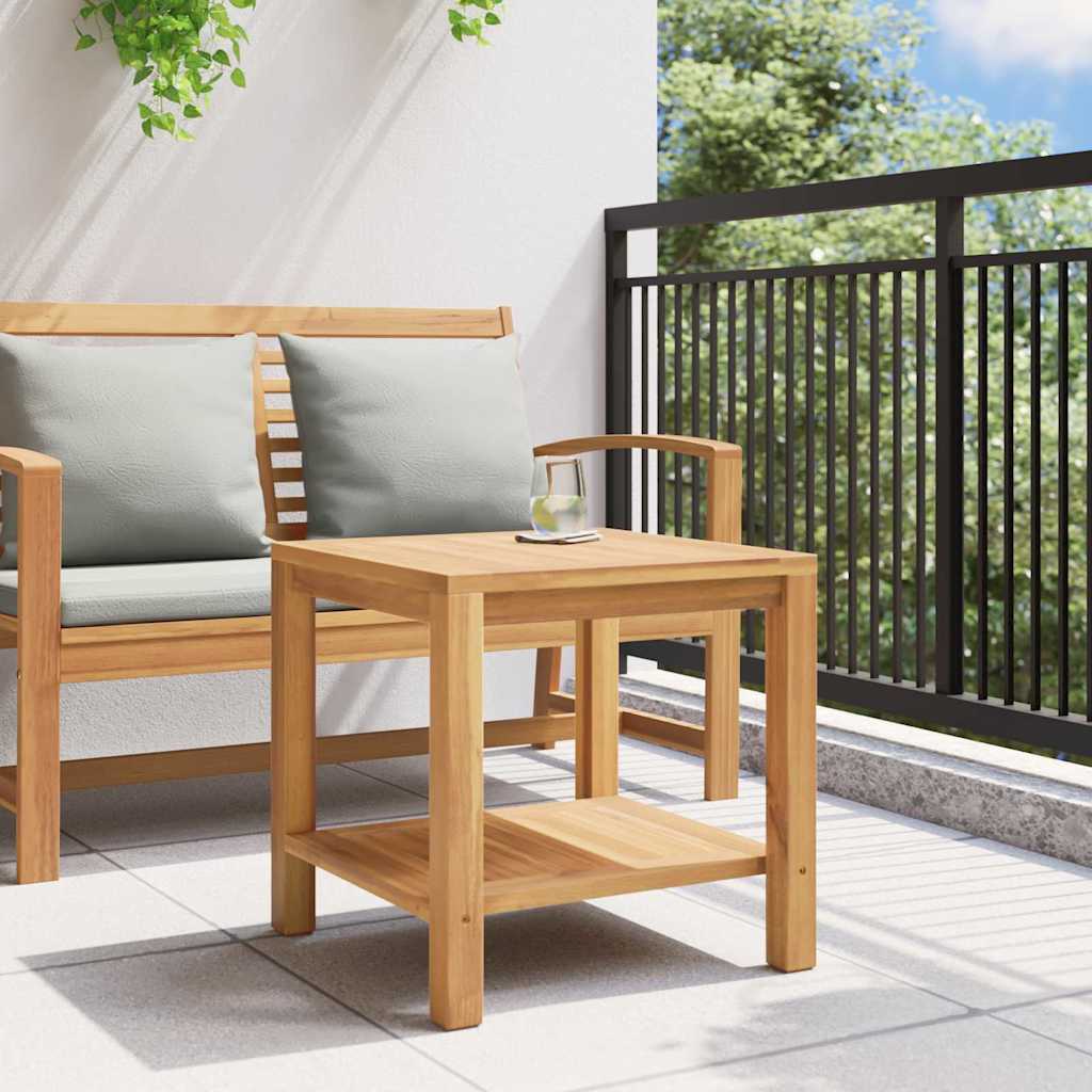 Τραπεζάκι σαλονιού Καφέ 45 x 45 x 45 cm Μασίφ ξύλο teak - Pakobazaar