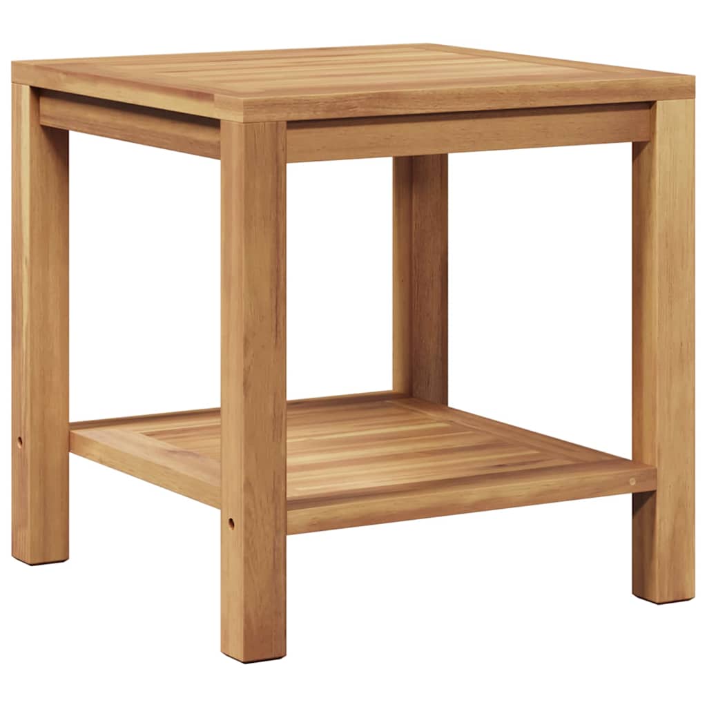 Τραπεζάκι σαλονιού Καφέ 45 x 45 x 45 cm Μασίφ ξύλο teak - Pakobazaar