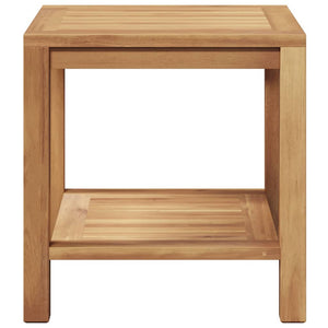 Τραπεζάκι σαλονιού Καφέ 45 x 45 x 45 cm Μασίφ ξύλο teak - Pakobazaar