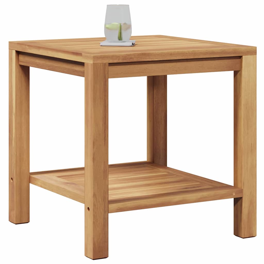 Τραπεζάκι σαλονιού Καφέ 45 x 45 x 45 cm Μασίφ ξύλο teak - Pakobazaar