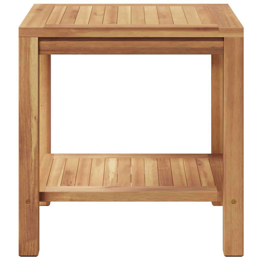 Τραπεζάκι σαλονιού Καφέ 45 x 45 x 45 cm Μασίφ ξύλο teak - Pakobazaar