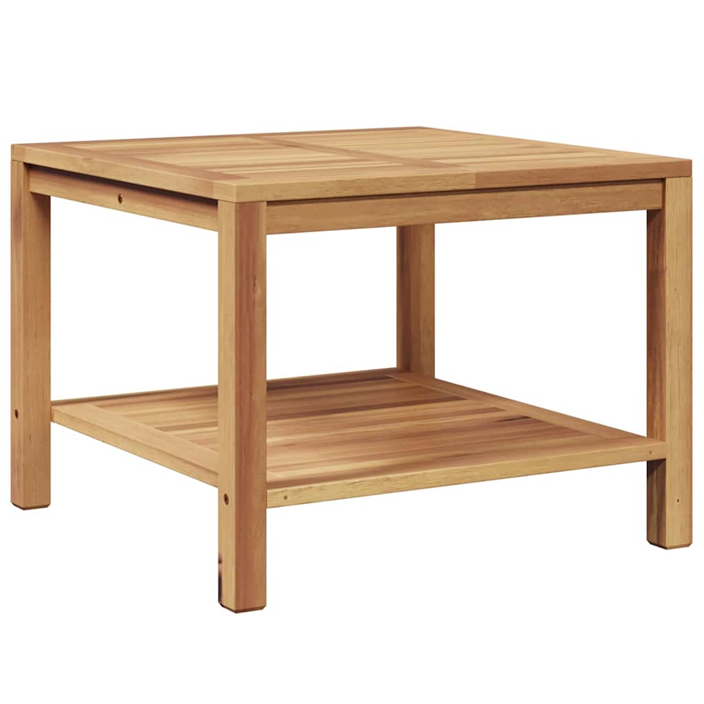 Τραπεζάκι σαλονιού Καφέ 60 x 60 x 45 cm Μασίφ ξύλο teak - Pakobazaar