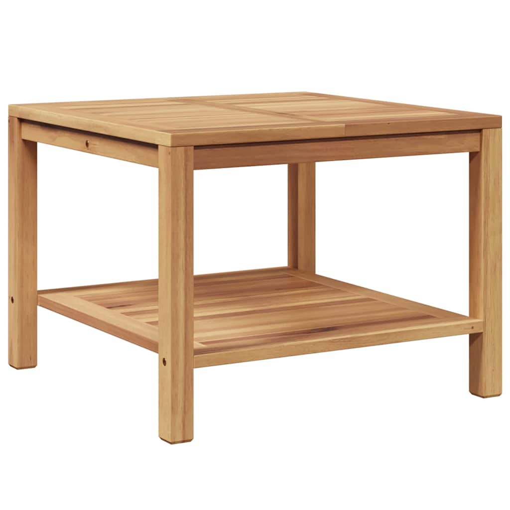Τραπεζάκι σαλονιού Καφέ 60 x 60 x 45 cm Μασίφ ξύλο teak - Pakobazaar