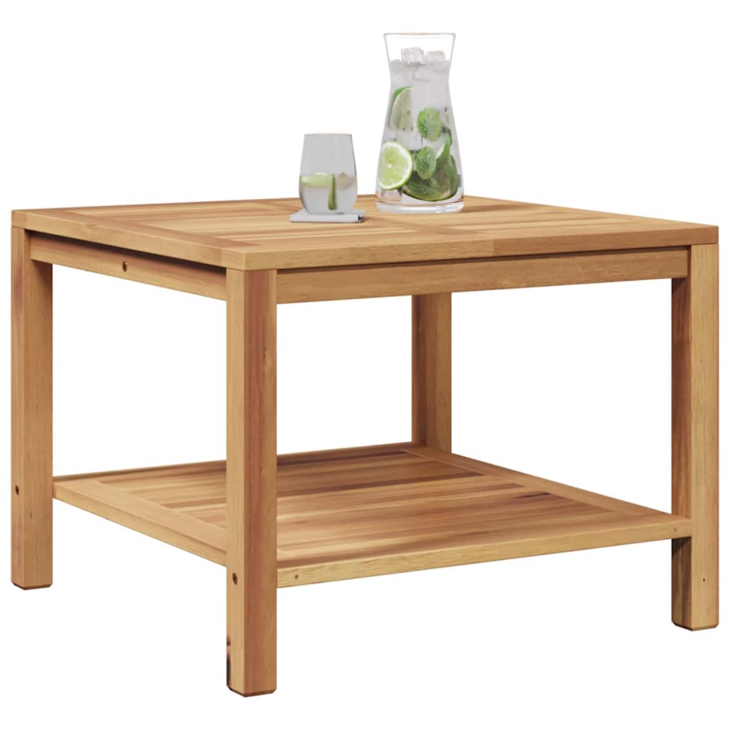 Τραπεζάκι σαλονιού Καφέ 60 x 60 x 45 cm Μασίφ ξύλο teak - Pakobazaar