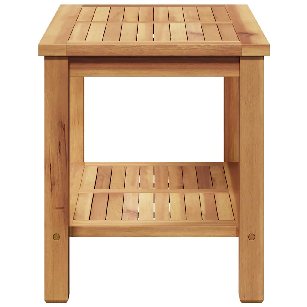 Τραπεζάκι σαλονιού Καφέ 70 x 40 x 45 εκ. Μασίφ ξύλο teak - Pakobazaar