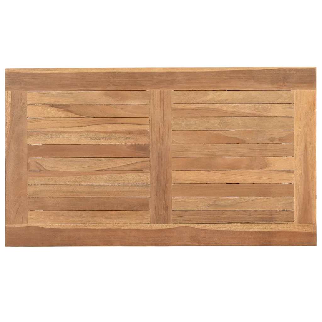 Τραπεζάκι σαλονιού Καφέ 70 x 40 x 45 εκ. Μασίφ ξύλο teak - Pakobazaar
