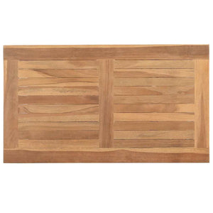 Τραπεζάκι σαλονιού Καφέ 70 x 40 x 45 εκ. Μασίφ ξύλο teak - Pakobazaar