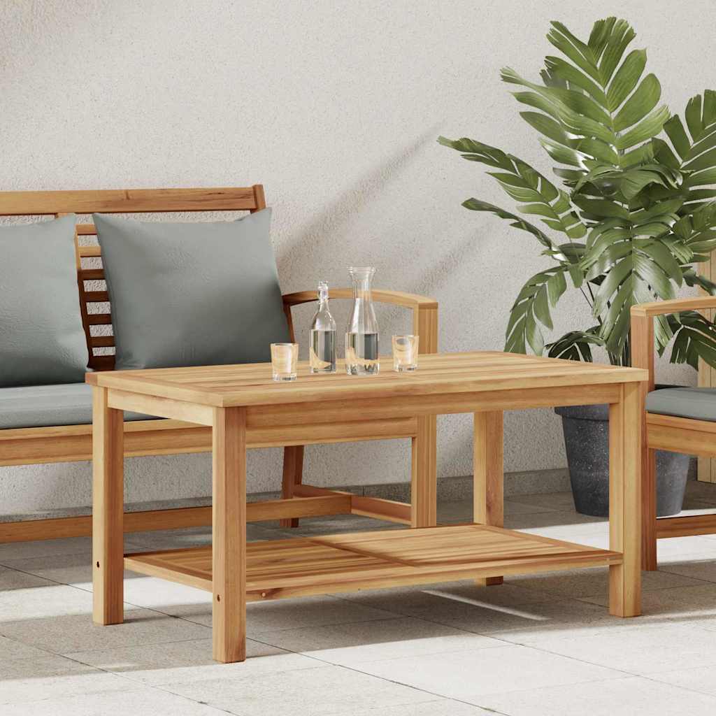 Τραπεζάκι σαλονιού Καφέ 90 x 50 x 45 cm Μασίφ ξύλο teak - Pakobazaar