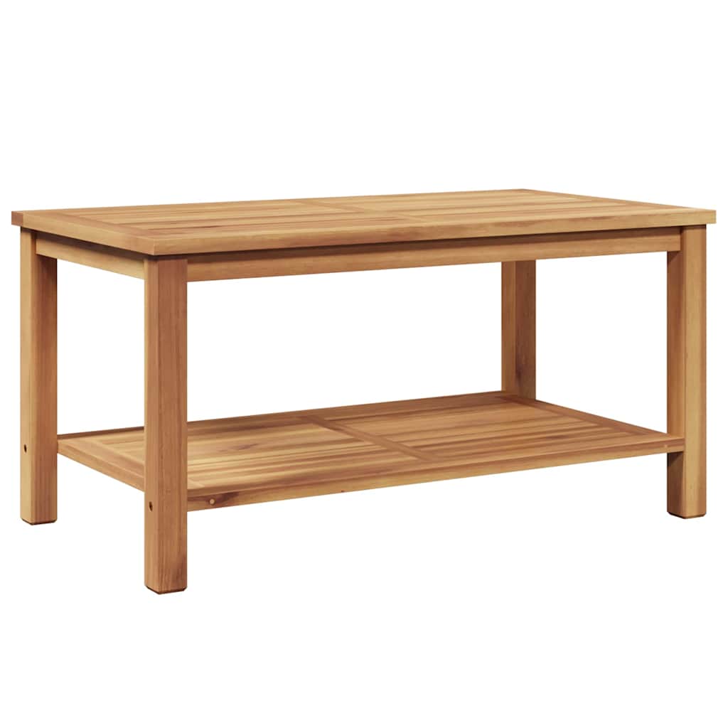 Τραπεζάκι σαλονιού Καφέ 90 x 50 x 45 cm Μασίφ ξύλο teak - Pakobazaar