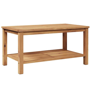 Τραπεζάκι σαλονιού Καφέ 90 x 50 x 45 cm Μασίφ ξύλο teak - Pakobazaar