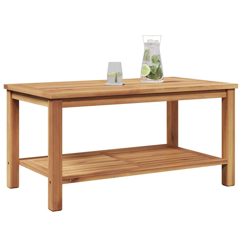 Τραπεζάκι σαλονιού Καφέ 90 x 50 x 45 cm Μασίφ ξύλο teak - Pakobazaar