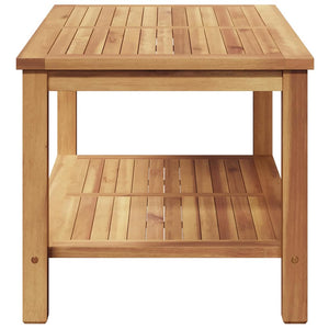 Τραπεζάκι σαλονιού Καφέ 90 x 50 x 45 cm Μασίφ ξύλο teak - Pakobazaar