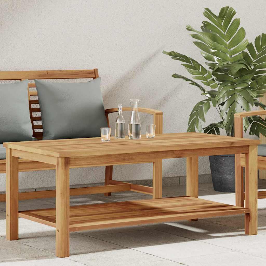 Τραπεζάκι σαλονιού Καφέ 110 x 55 x 45 cm Στερεό Ξύλο Τίκ