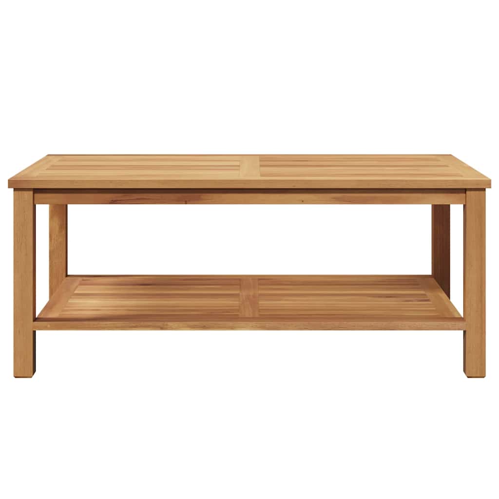 Τραπεζάκι σαλονιού Καφέ 110 x 55 x 45 cm Στερεό Ξύλο Τίκ
