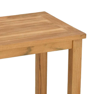 Τραπέζι κονσόλας Καφέ 110 x 40 x 75 cm Στερεό Ξύλο Τίκ