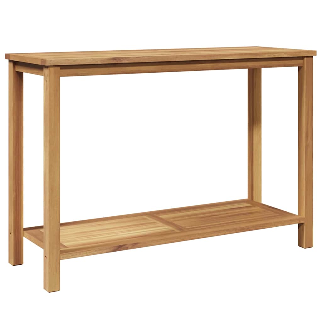 Τραπέζι κονσόλας Καφέ 110 x 40 x 75 cm Στερεό Ξύλο Τίκ