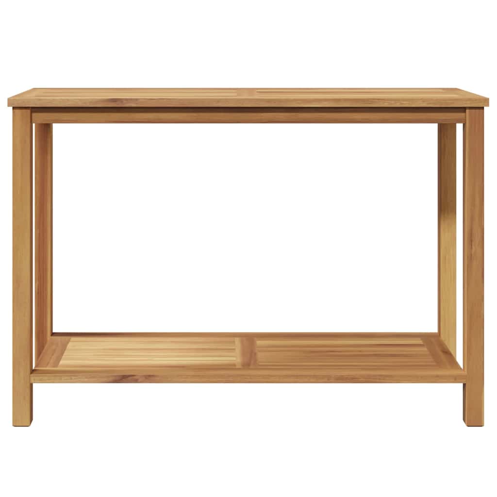 Τραπέζι κονσόλας Καφέ 110 x 40 x 75 cm Στερεό Ξύλο Τίκ