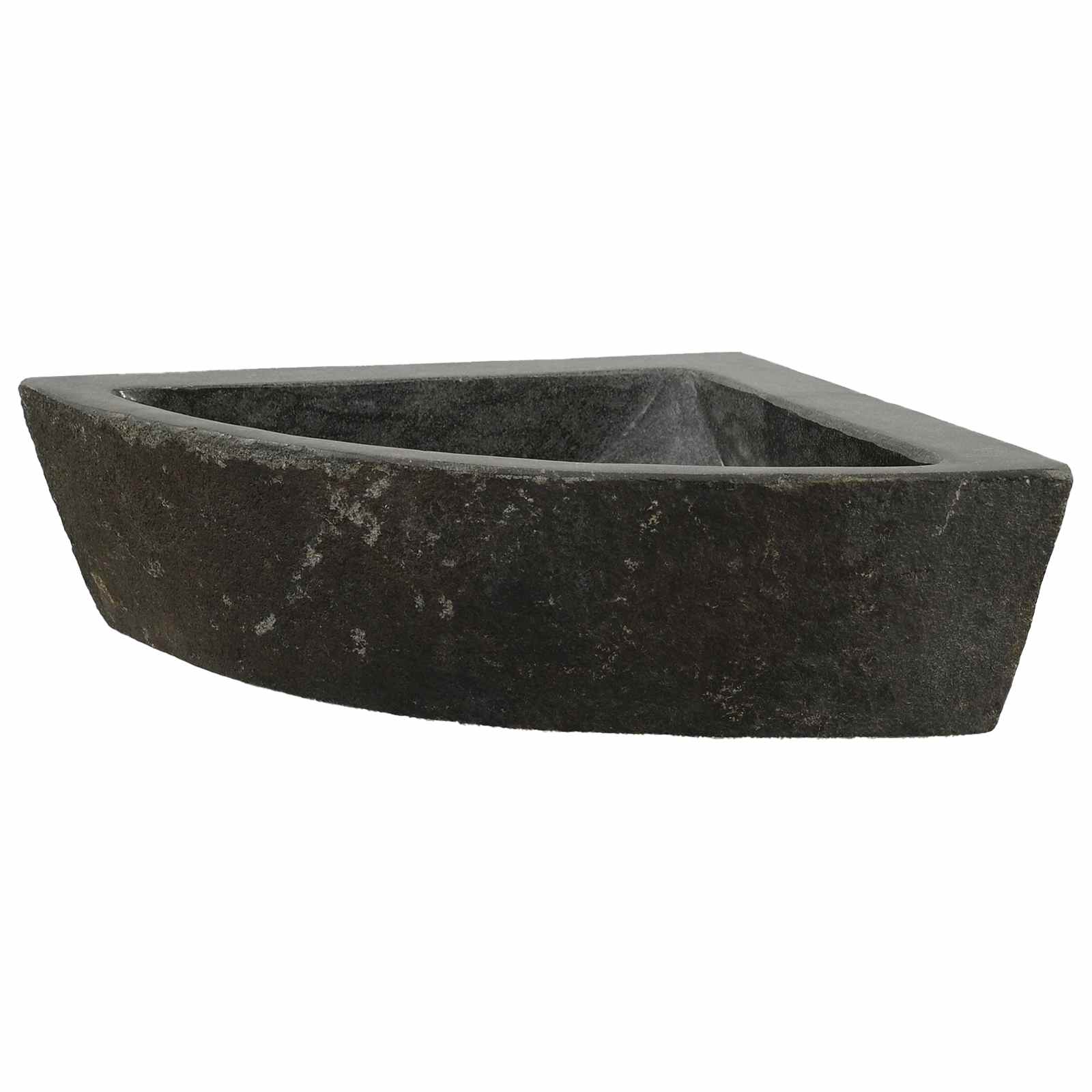 Λεκάνη Γκρι (38-45) x (38-45) x 12 εκ. Πέτρα Ποταμού - Pakobazaar