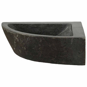 Λεκάνη Γκρι (38-45) x (38-45) x 12 εκ. Πέτρα Ποταμού - Pakobazaar