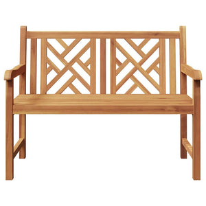 Παγκάκι κήπου 114 x 60 x 90 εκ Στερεό Ξύλο Τίκ