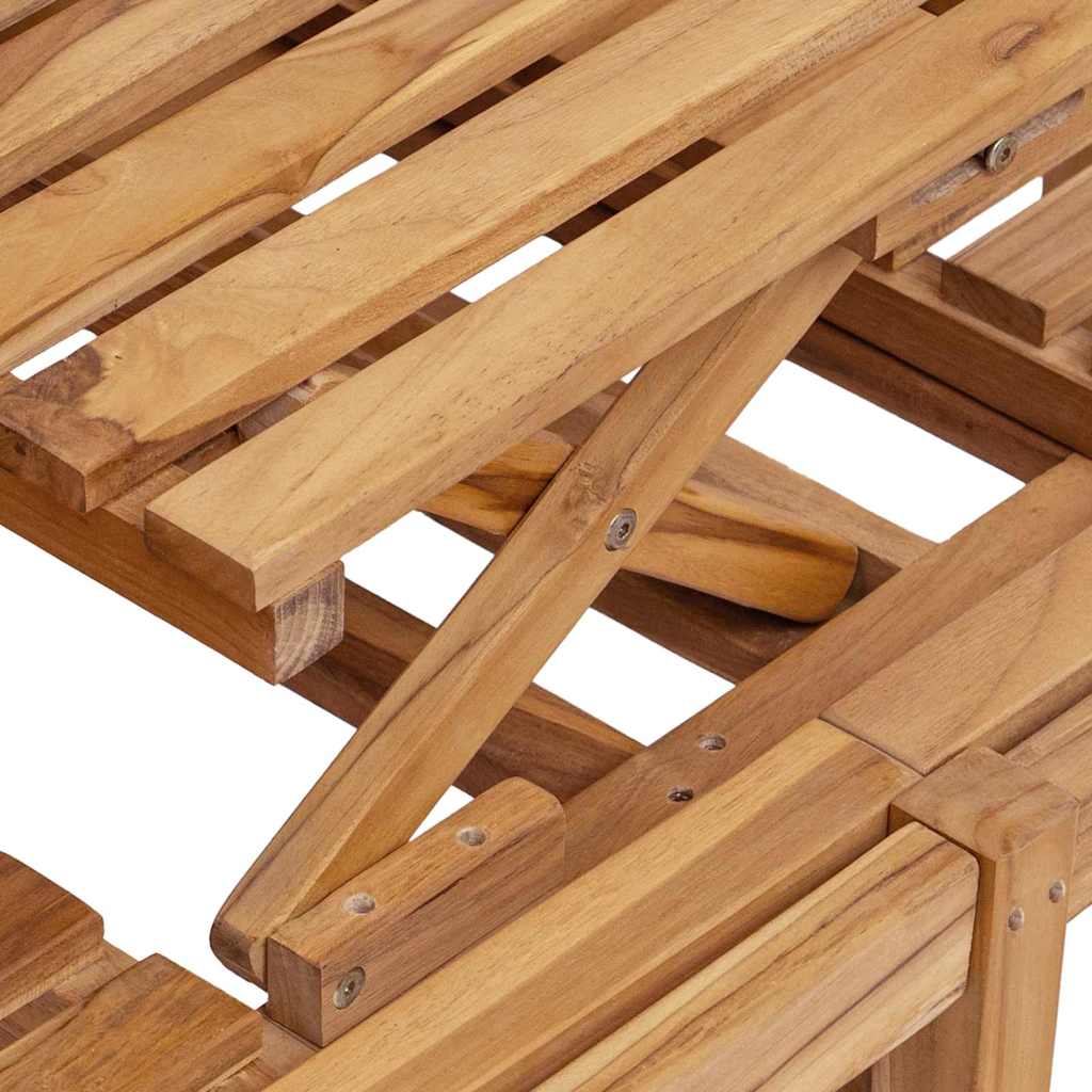 Παγκάκι κήπου 150 x 60 x 90 εκ Στερεό Ξύλο Τίκ