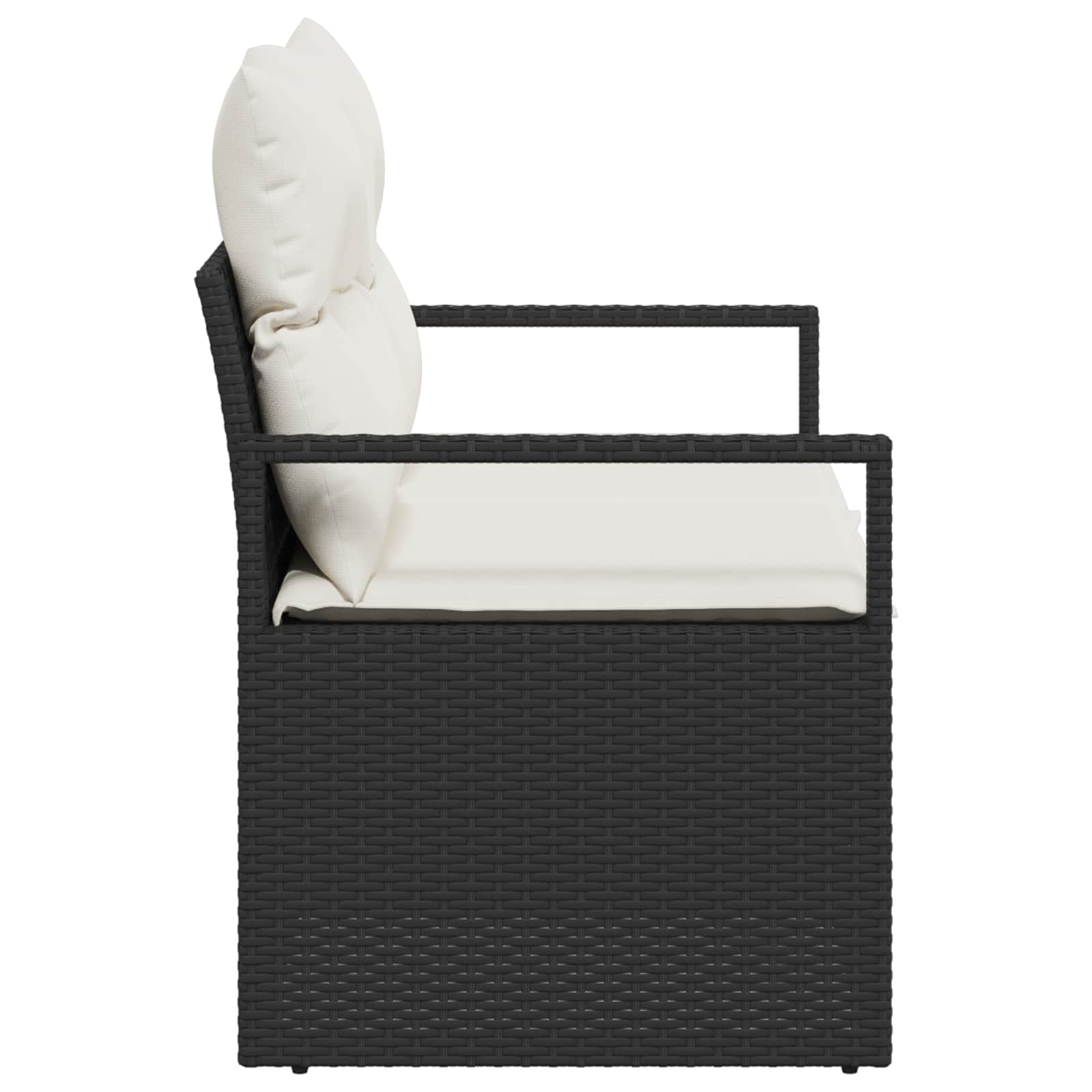 Καναπές Κήπου με μαξιλάρι 120 x 62 x 69 εκ συνθετικό ρατάν