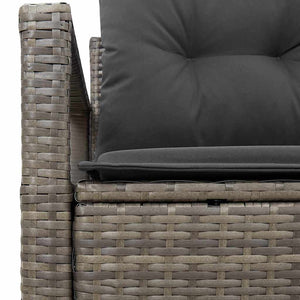 Καναπές Κήπου με μαξιλάρι 120 x 62 x 69 εκ συνθετικό ρατάν