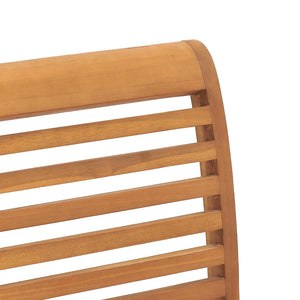 Καρέκλα τραπεζαρίας 4 pcs Καφέ 62 x 55 x 94 εκ Στερεό Ξύλο Τίκ - Pakobazaar