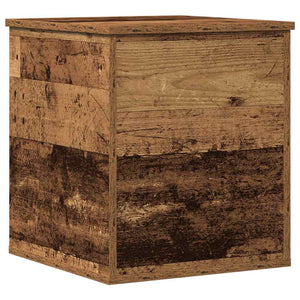 Κουτί αποθήκευσης Παλιό Ξύλο 40 x 42 x 46 cm Επεξεργασμένο ξύλο - Pakobazaar