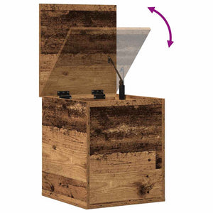 Κουτί αποθήκευσης Παλιό Ξύλο 40 x 42 x 46 cm Επεξεργασμένο ξύλο - Pakobazaar