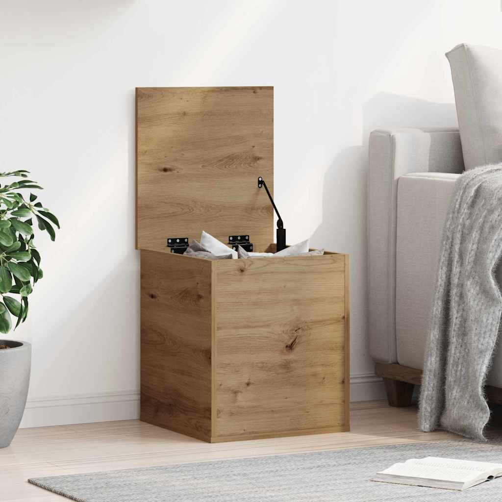 Κουτί αποθήκευσης με αποθήκευση Artisan Oak 40 x 42 x 46 cm - Pakobazaar