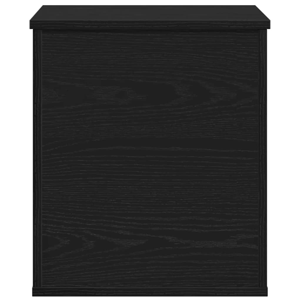 Κουτί αποθήκευσης Μαύρη Οξυά 40 x 42 x 46 cm Επεξεργασμένο ξύλο - Pakobazaar
