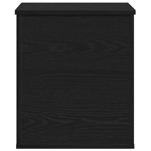 Κουτί αποθήκευσης Μαύρη Οξυά 40 x 42 x 46 cm Επεξεργασμένο ξύλο - Pakobazaar