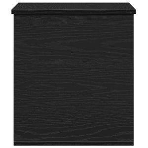 Κουτί αποθήκευσης Μαύρη Οξυά 40 x 42 x 46 cm Επεξεργασμένο ξύλο - Pakobazaar