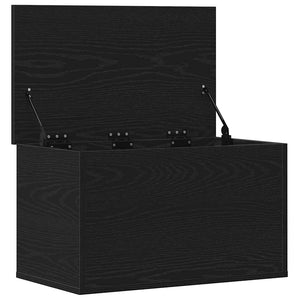 Κουτί αποθήκευσης Μαύρη Οξυά 60 x 35 x 35 cm Επεξεργασμένο ξύλο - Pakobazaar