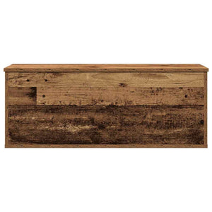 Κουτί αποθήκευσης Παλιό Ξύλο 90 x 35 x 35 cm Επεξεργασμένο ξύλο - Pakobazaar